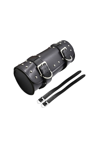 Padalink "su Geçirmez Motosiklet Çantası - Honda, Kawasaki, Suzuki, Yamaha İçin Ayarlanabilir Kayışlı Deri Saddlebag"