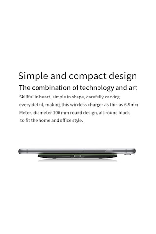 Konesam X251-b Siyah Masaüstü Kablosuz Şarj Cihazı - 10w/7.5w Hızlı Şarj, İphone/samsung Uyumlu, Kılıf İle Direk Şarj, Çoklu Koruma Fonksiyonları