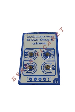 Doğalgaz Enjektör Ocak Memesi Dirsek Dönüşüm Seti - 474905572