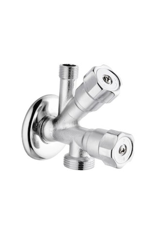 Seval Dual Taharet + Çamaşır Çatal Ara Musluk Krom Seval Dual Taharet + Çamaşır Çatal Ara Musluk Krom