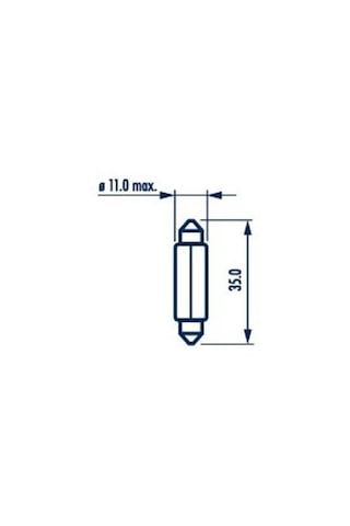 C5w 5watt Sofit Ampul 38 Mm 12844 Tek Adet