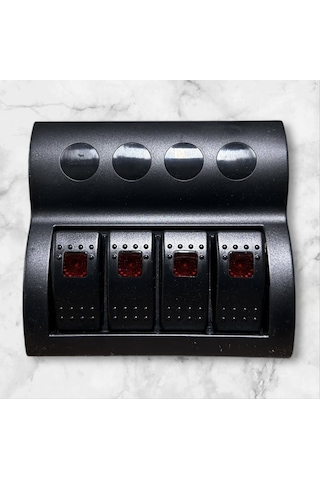 Panel Tekne 4,lü Switch Paneli