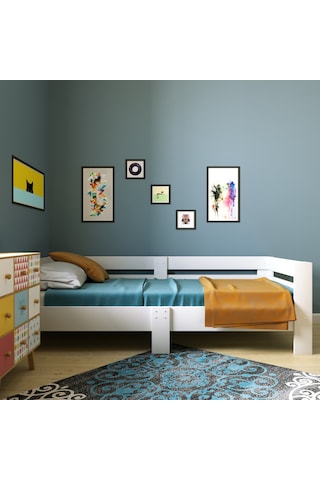 Mymobilya En Hesaplı Karyola Kolay Kurulum Ücretsiz Kargo Beyaz