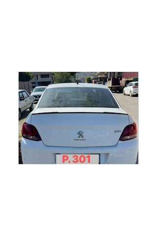 Peugeot 301 Model Astarlı Plastik Spoiler