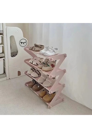 Maoyaya Basit Ayakkabı Rafı, Renkli Saklama Dolabı, Ayakkabı Kutusu, Pratik Tasarım Çok Renkli
