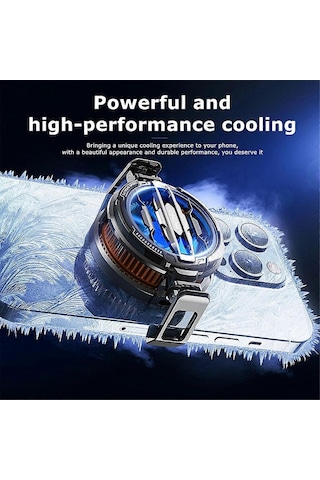 Memo Cx07 15w Manyetik & Arka Klipsli Android Oyun Ve Pubg İçin Yarı İletken Telefon Soğutucu