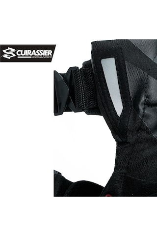 Cuirassier Koruyucu Motosiklet Dizliği 2 Adet Yeşil