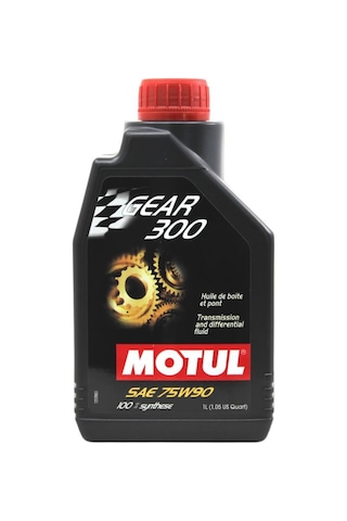Motul Gear 300 75W-90 Tam Sentetik Şanzıman Yağı 1 L