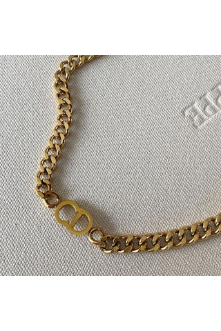 Cd Gurmet Gold Çelik Kolye Çok renkli