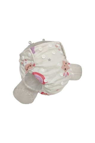 Baby Ybb Yıkanabilir Bebek Bezi Cepli Gökkuşağı Desen 3kg-12kg Standart