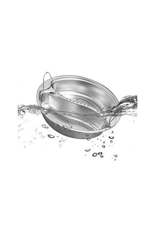 Homyl Paslanmaz Çelik Vapur Sepeti Ocak Sebze Vapuru 19.8x4.2cm