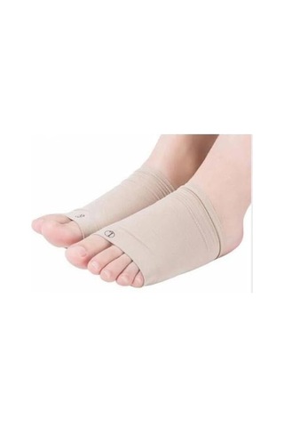 Ayak Çorabı 1 Çift Kumaş Ayak Ark Destek Çorabı Ayak Boşluk