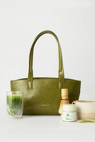 Manuka Ukıyo Omuz Çantası Matcha Matcha