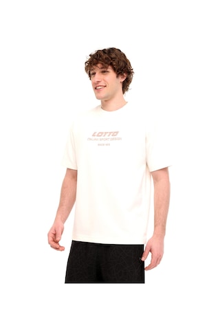Lotto M-zahın Tee 5fx Ekru Erkek Kısa Kol T-shirt Bej