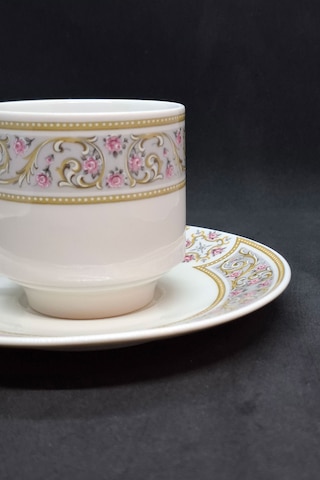 Schumann Arzberg Duble Kahve Fincanı 160 Ml Pembe Tomurcuk