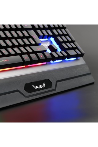 Rush RK601 Rainbow Aydınlatmalı Mekanik Hisli Gaming Oyuncu Klavye