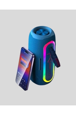 Northcity Mavi Taşınabilir Bluetooth Hoparlör - Kompakt Tasarım Ve Güçlü Ses Deneyimi