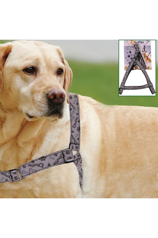 Ergonomik Yumuşak Dokulu Terletmez Köpek Göğüs Tasması Medium 5705 Çok Renkli