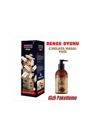 Rekze Erotik Denge Seks Oyunu 120ml Çikolatalı Yenilebilir Masaj Yağı: Tutkunun Lezzetli Serüveni