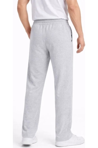 Etilercollection Erkek Düz Paça Beli Lastikli İpli Günlük Spor Eşofman Altı Rahat Fit - Gri