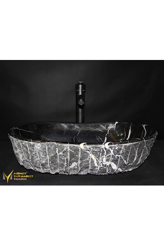 Toros Siyah Dışı Dikey Patlatma Dizayn Lavabo