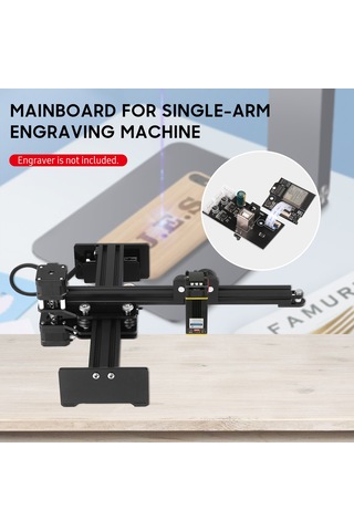 Kosona Tek Kol Gravür Makinesi İçin Ana Kart - İşletim Yazılımı - Yeşil/siyah Rastgele Teslimat