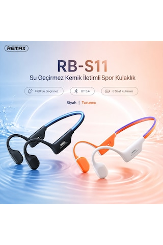 Remax RB-S11 Yvton Serisi Bluetooth 5.4 Kemik İletimli Kulak İçi Spor Kulaklığı