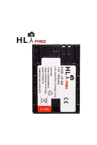 Hlypro Canon 5ds İçin Lp-e6 Batarya