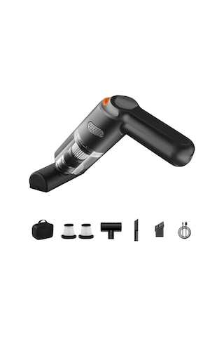 Kbn-010 10000pa Güçlü Araba Akülü Elektrikli Süpürge El Temizleme Aracı, Spec: Deluxe Versiyon Siyah