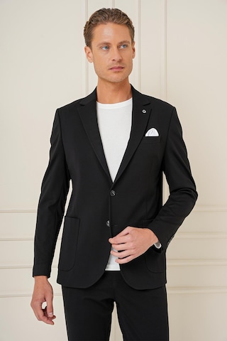 Efor C 690 Slim Fit Siyah Spor Ceket Siyah