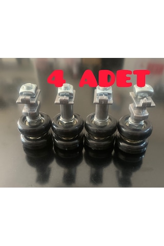 Tusem 4 Adet Cam Balkon Tekeri