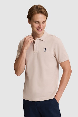 U.S. Polo Assn. U.s. Polo Assn. Erkek Taş Tişört Basic 50322314-vr049 Taş Rengi