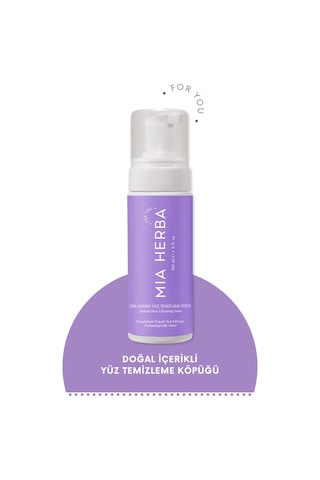 Mia Herba Doğal İçerikli Yüz Temizleme Köpüğü 150 ML