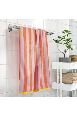 Ikea Slan-hostmal Turuncu-pembe 70x140 Cm Banyo Havlusu Turuncu-Pembe