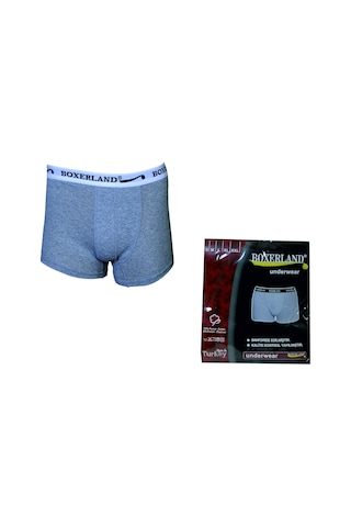 Boxerland Gri Likralı Erkek Boxer Gri Boxerland Gri Likralı Erkek Boxer Gri