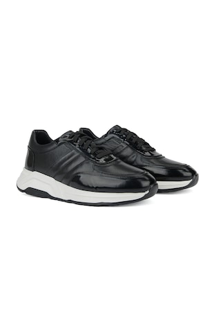Ziya Erkek Hakiki Deri Günlük Sneaker 161983z789 Siyah 161983z789 000 40