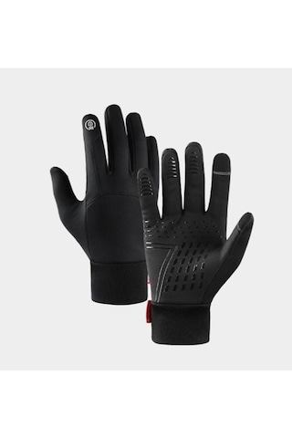 Stavye Soğuk Rüzgar Geçirmez Suya Dayanlıklı Dokunmatik Parmak Motosiklet Kayak Eldiveni