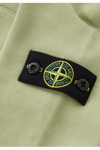 Stone Island Çocuklar Için Logo Baskılı Sweatshirt Bej