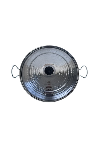 Yemek Pişirme Tavası Kapaklı 40 Cm'lik-81 Çelik
