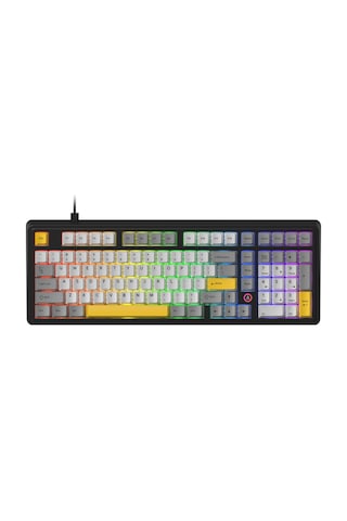 Ak980 Daydream Switch Kablolu Mekanik Oyun Klavyesi- Rgb Aydınlatmalı- Siyah