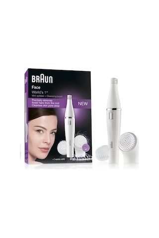 Braun Se820 Yüz Epilatörü ve Yüz Temizleme Cihazı