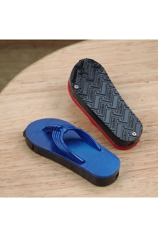 Mini Terlik Tasarımlı Alevli Çakmak Benzersiz Hediyelik Aksesua - Mavi