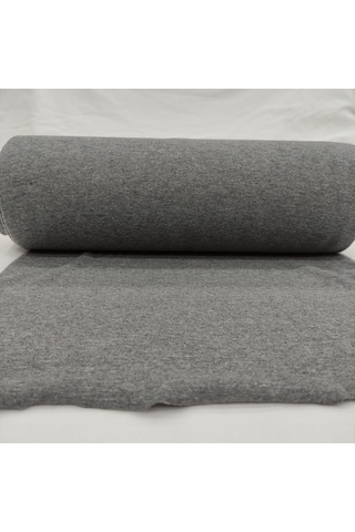1 1 Bebe Kaşkorse Ribana Kumaş Kumaş Eni: 50 Cm Tüp %95 Pamuk %5 Elastan 059 Gri