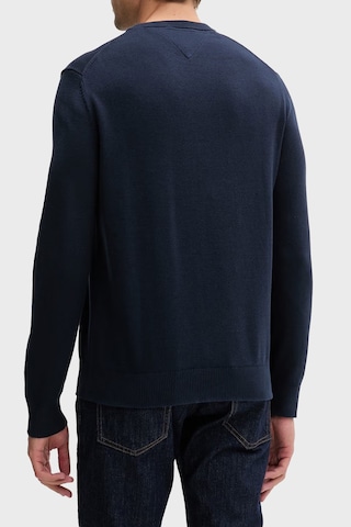 Tommy Jeans Pamuklu Regular Fit Bisiklet Yaka Kazak Erkek Kazak Dm0dm22853 C1g Lacivert