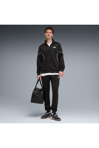 Puma Poly Piping Erkek Siyah Eşofman Takımı 691765-01