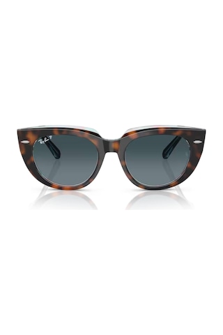 Ray-ban Rb 2286 1413s3 49 Polarize Kadın Cat Eye Çok Renkli Kemik Güneş Gözlüğü Çok Renkli