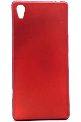 Sony Xperia Z2 Kılıf Zore Premier Silikon Kapak Kırmızı