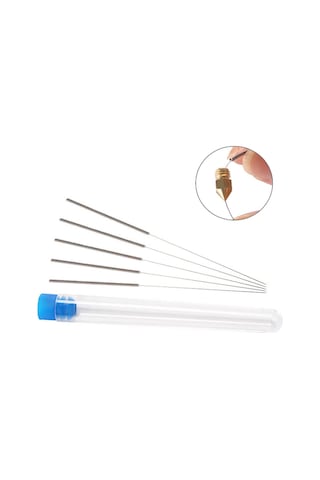 Koodmax 3d Yazıcı 0.4mm Nozzle Temizleme İğnesi Paslanmaz Çelik - 5 Adet