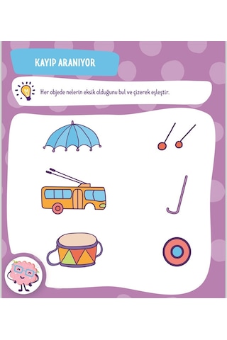 2-4 Yaş Mantıksal Düşünme Becerileri Ve Dikkat (Yaz-Sil) 522390997