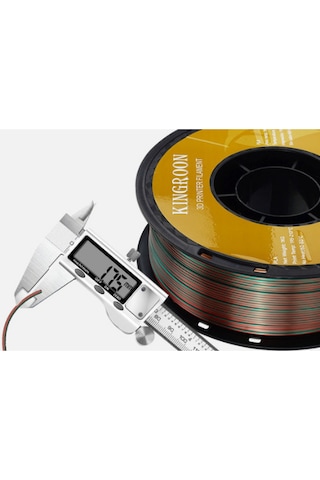 Çift Renkli Silk Pla Mavi & Yeşil Okyanus Ve Doğa Tonu - 1.75mm 1kg - Açıya Göre Renk Değiştirir.